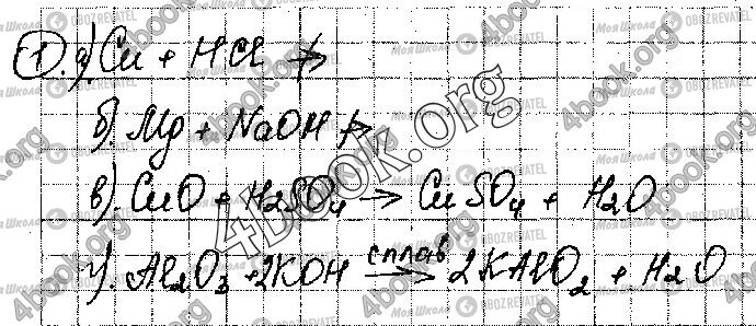 ГДЗ Хімія 10 клас сторінка Вар.2 (1)